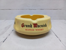 Grand Macnish Ashtray Ceramic Collectable Pub Memorabilia Scotch Whisky
