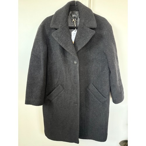 Apc manteau ninon noir black - manteau,