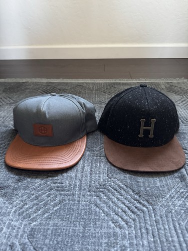 Lots huf snapback hats - 2,