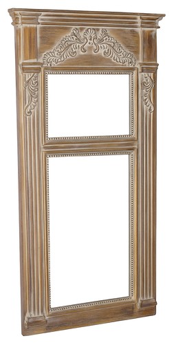 Gigantic mirror antique wall