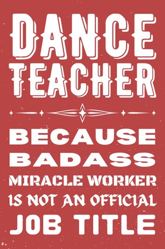 Dance teacher gifts blank - teacher,