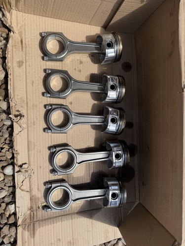 Forged pistons and rods - forged,