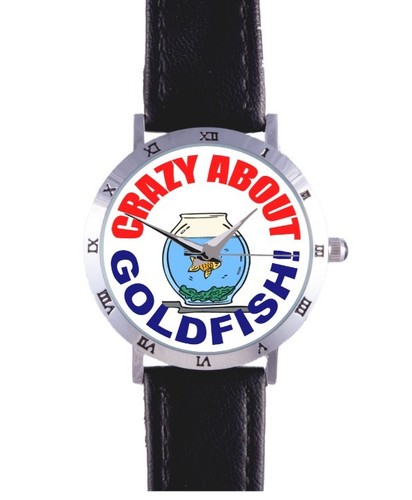 Crazy about goldfish watch - crazy,