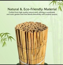 Natural Bamboo Reed Fence