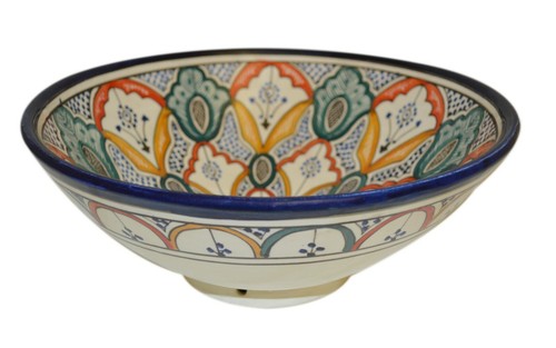 Moroccan ceramic plate bowl - moroccan,