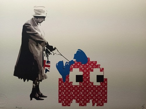 Rare print queen invader - queen,
