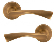 Antique Brass Flex Lever On