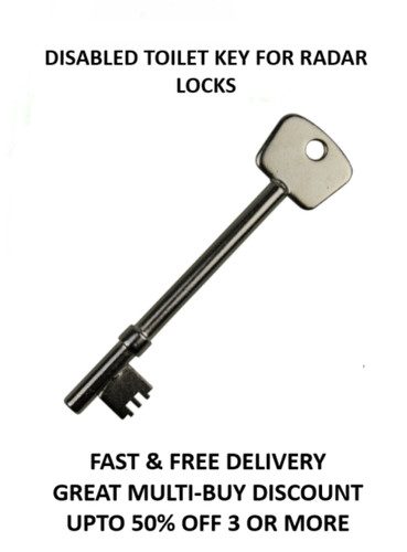 Disabled toilet key radar - key,