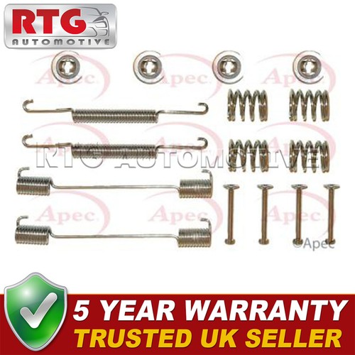 Rear brake shoes - brake, fitting
