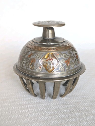 Vintage indian brass elephant - vintage,