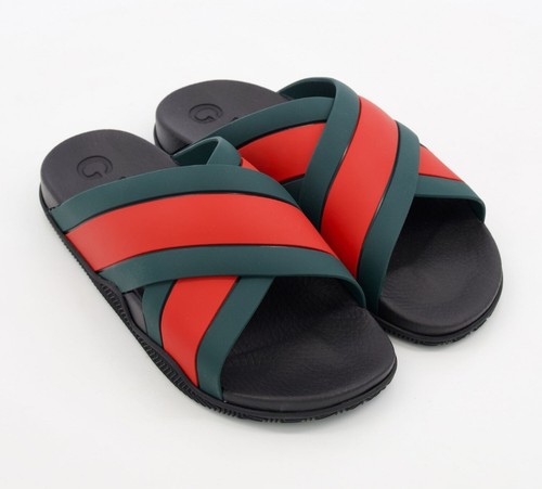 Men gucci cross sandals - men's,