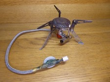 Folding stove / Lightweight folding Stove for Gas Bottle-Camping / Hiking /Mount