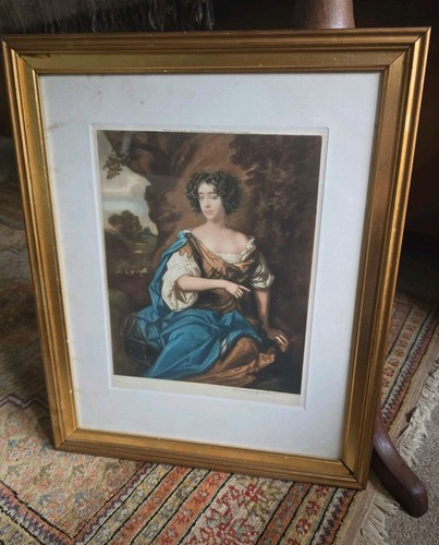 Antique portrait woman - portrait,