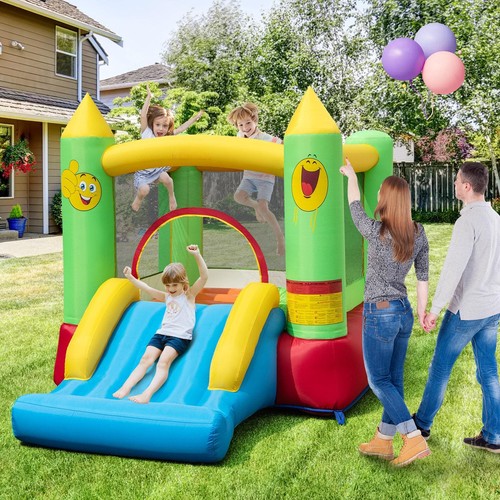 Bounce house kids smiley - bounce,