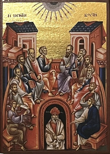 Icon pentecost orthodox - pentecost,