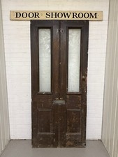Reclaimed Victorian Edwardian Wooden Panel Door 2230 Or 2210mm x 980 Or 975mm