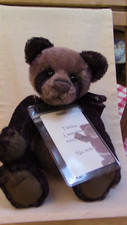 Minimo Retired Charlie bear Mohair Tibbles 403/450 23cm 2015  Isabelle Lee