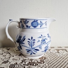 Meissen Blue Onion Jug mid