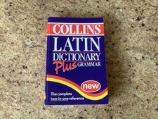 Collins Latin Dictionary and Grammar Guide.  Harper Collins