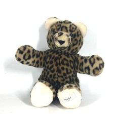 Christian Dior Dior doll bear leopard print teddy stuffed animal cotton kids bro