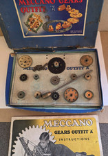Vintage Meccano Gears Outfit A