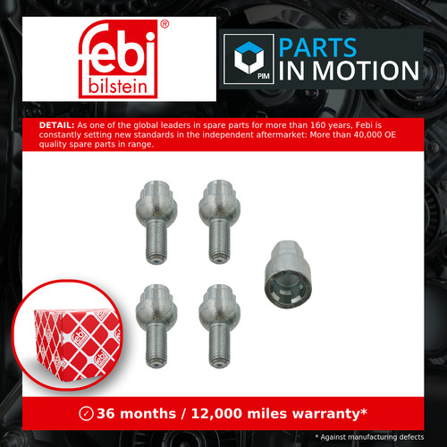 Wheel bolt stud - /, nut