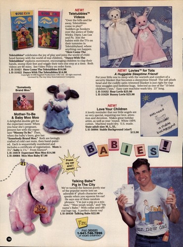 Teletubbies vintage babe pig - babe,