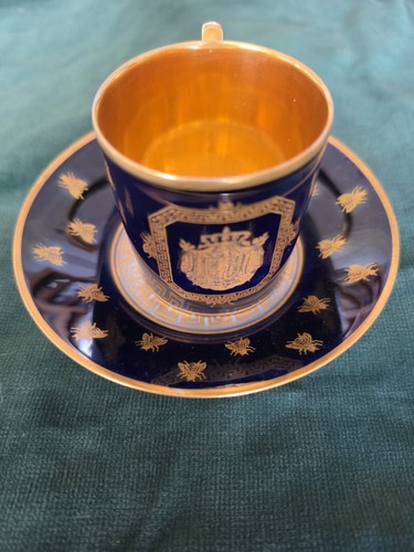 Sevres gilded coffee cup - gilded,