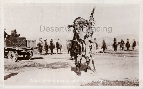 Chief white spear and - and, pinto