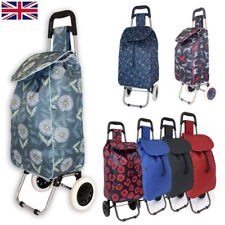 Lightweight Shopping Trolley Wheeled, 2-Wheeled Hardwearing & Foldable Cart