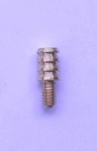Brass button jag 32 thread - jag, 8/32