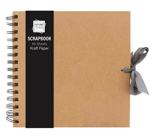 Square kraft paper - 8",