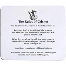 'Funny Cricket Rules' Mouse