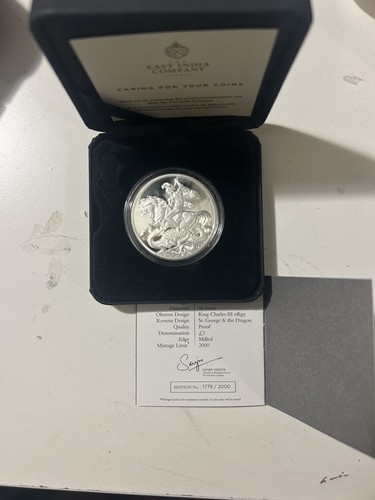 George and the dragon - dragon, 1oz