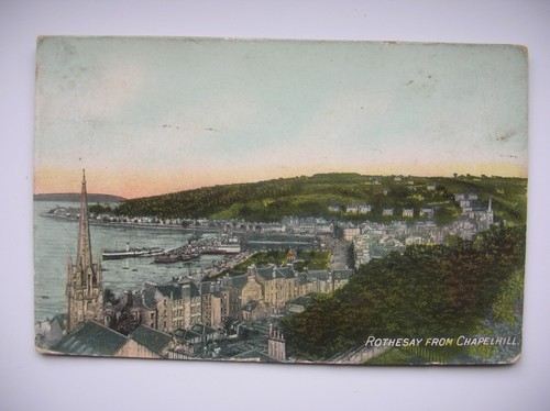 Rothesay postcard isle of - rothesay,