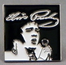 Elvis Presley pin badge. The