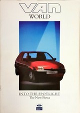 FORD Van World Brochure 1989