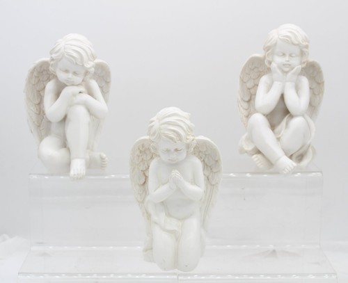 Memorial cherub angel resin - memorial,