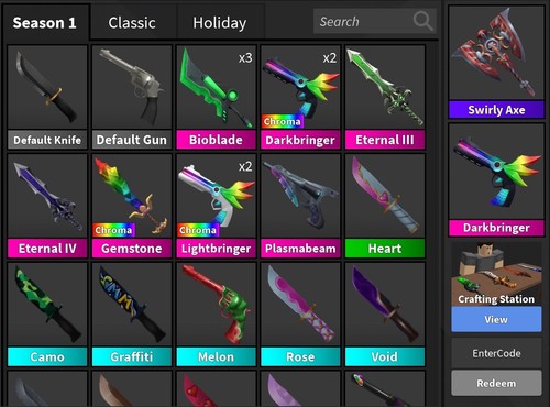 Roblox mm2 godlies 58 - 🌟,