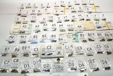 12 Vtg Navette 8x4mm 7x5mm