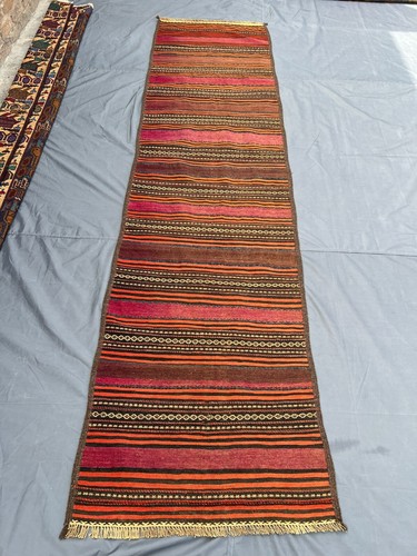 8x10 afghan kilim runner - 2'8x10'8,