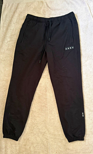 Asrv men black jogger - men's,