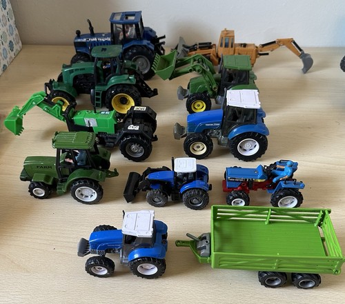 Toy tractor die - tractor, &