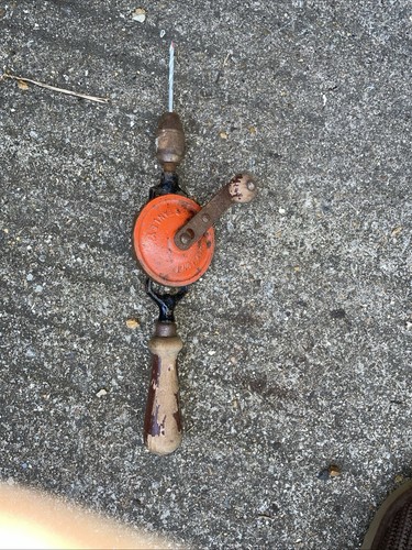 Vintage stanley hand drill - vintage,