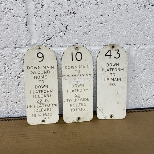 Original railway signal - x,