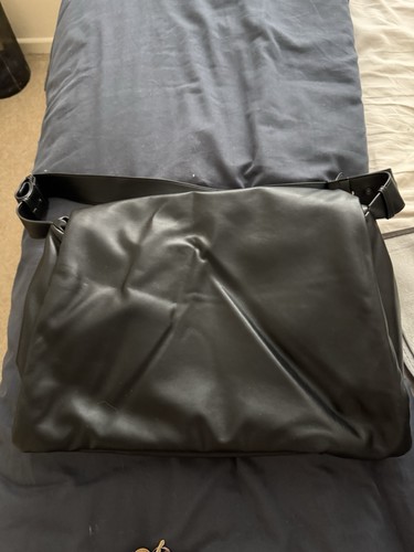 Topshop black faux - faux, leather