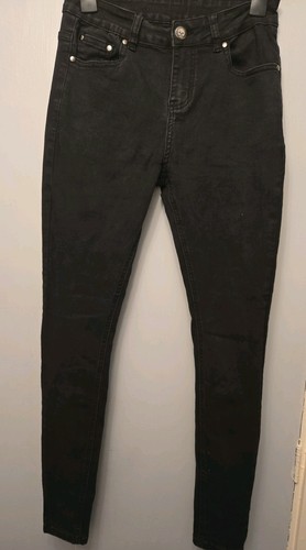 Mens faded black denim - faded, jeans