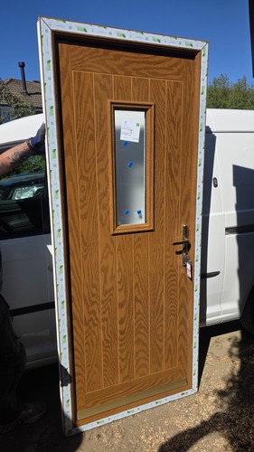 Composite door white upvc - composite,