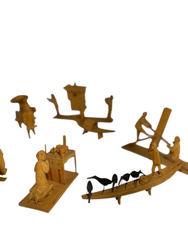 Vintage hand carved wooden - vintage,