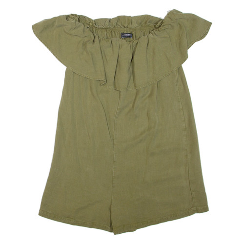 Zara womens playsuit green - womens,